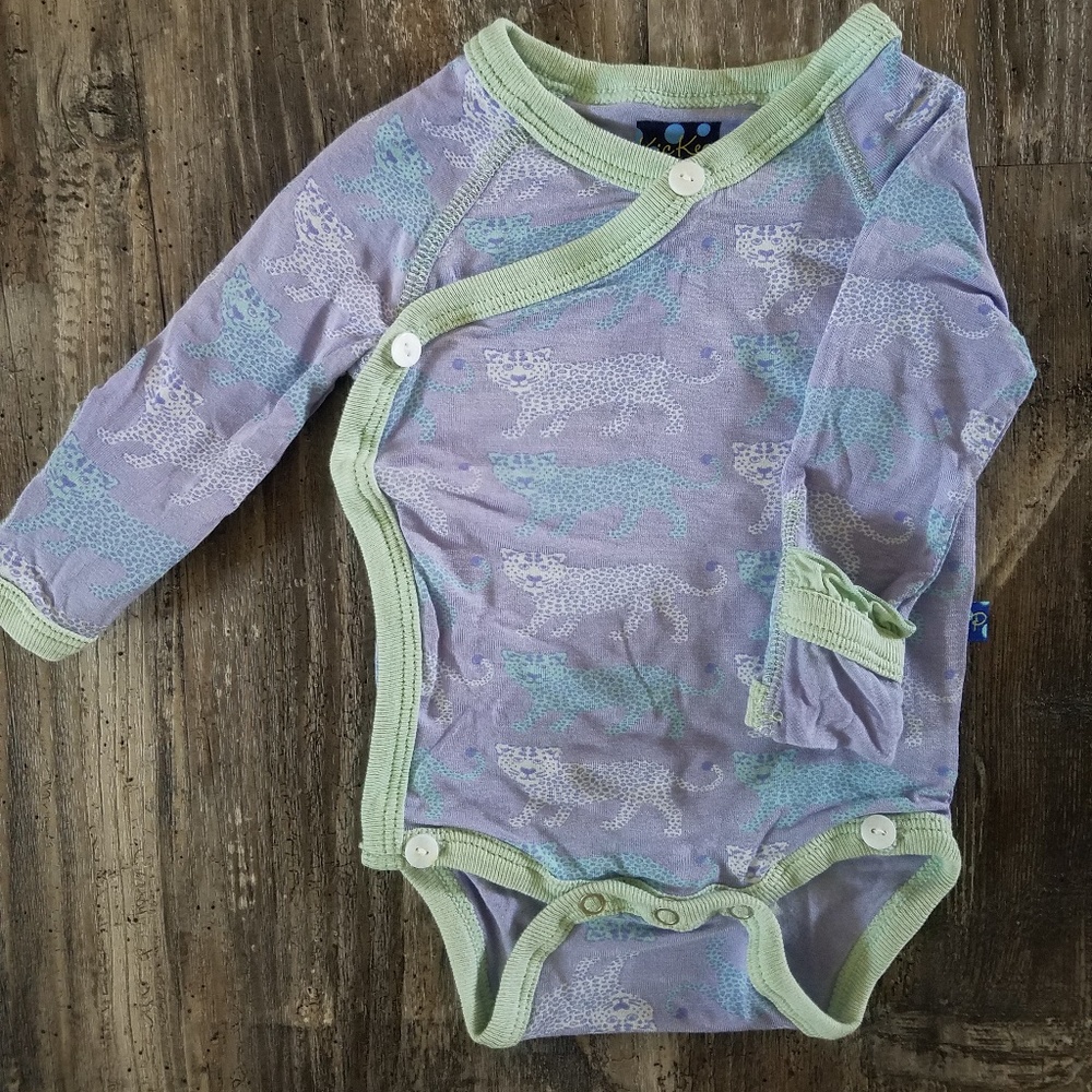 kickee pants kimono style onesie